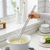 Cooking Chopsticks Stainless Steel Extra Long Cooking Chopsticks For Frying Food Noodles Sushi Chopsticks Kitchen Utensil