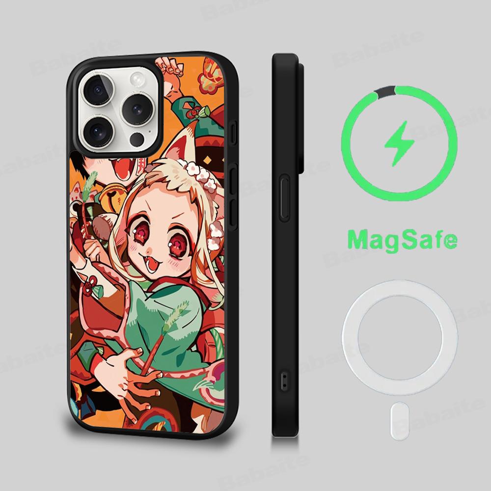 

Toilet Bound Hanako Kun Phone Case Magnetic Case For IPhone 16 14 13 12 11 15 Pro Max Plus For Magsafe Wireless Charge Cover iPhone 12 Mini