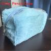 Macaron Plush Pencil Case With Hand Strap For School And Travel Use