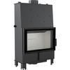 Fireplace with Water Jacket KRATKI LUCY 16kW Ø200 Closing Install Kit