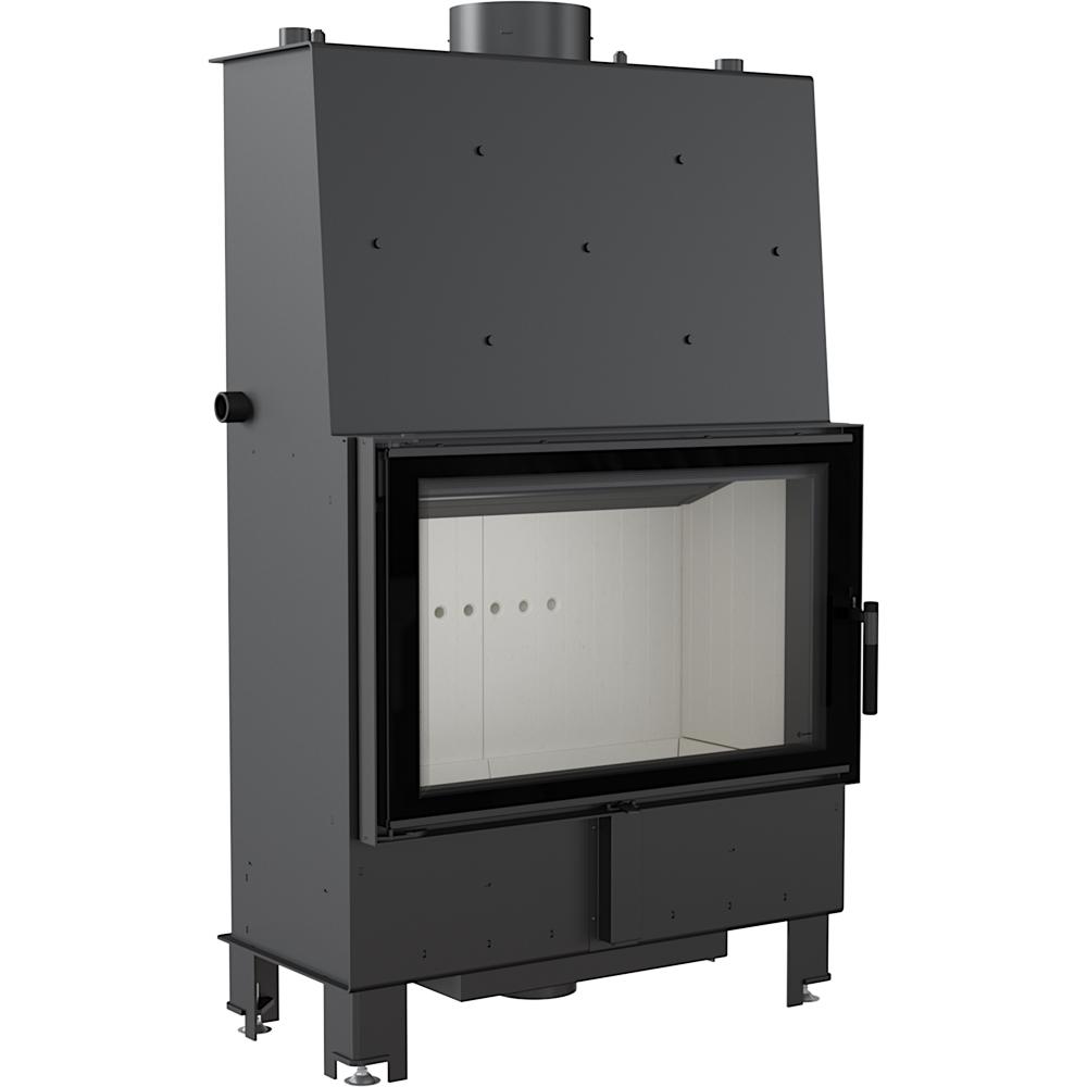 Water heating fireplace KRATKI LUCY 16 kW Ø 200
