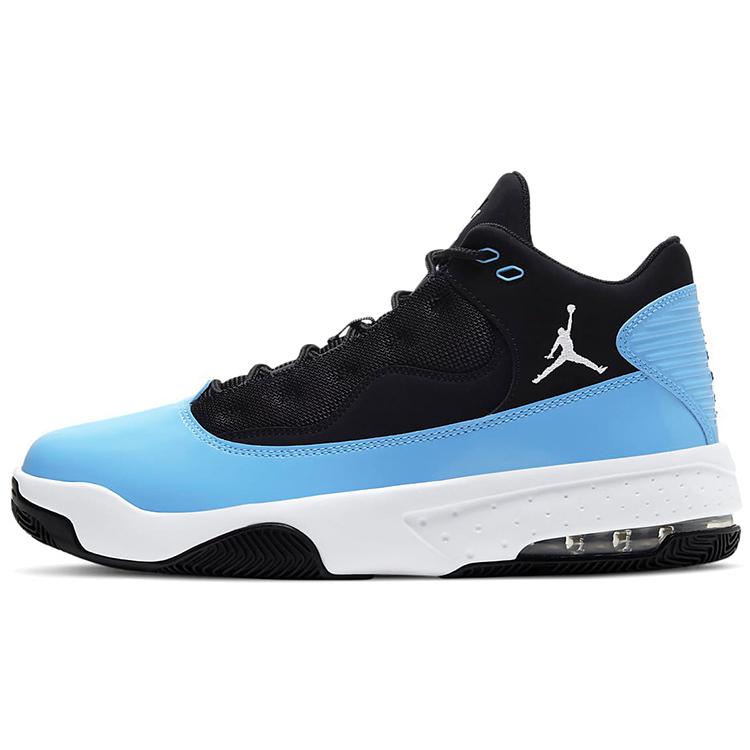 New JORDAN Max Aura 2 Black University Blue CK6636-041