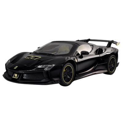 NOU 1/24 Ferrari SF90 XX Stradale Supercar Aliaj Model Mașină Sunet și Lumină Tracțiune înapoi Jucărie pentru copii Colecționabile Cadou de ziua de naștere