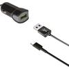 Billader - Celly - USB Celly - 2,4A - Svart - Universell