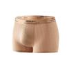 Men's Pure Cotton Mid-Waist Jacquard Boxer Briefs with Antibacterial Crotch
