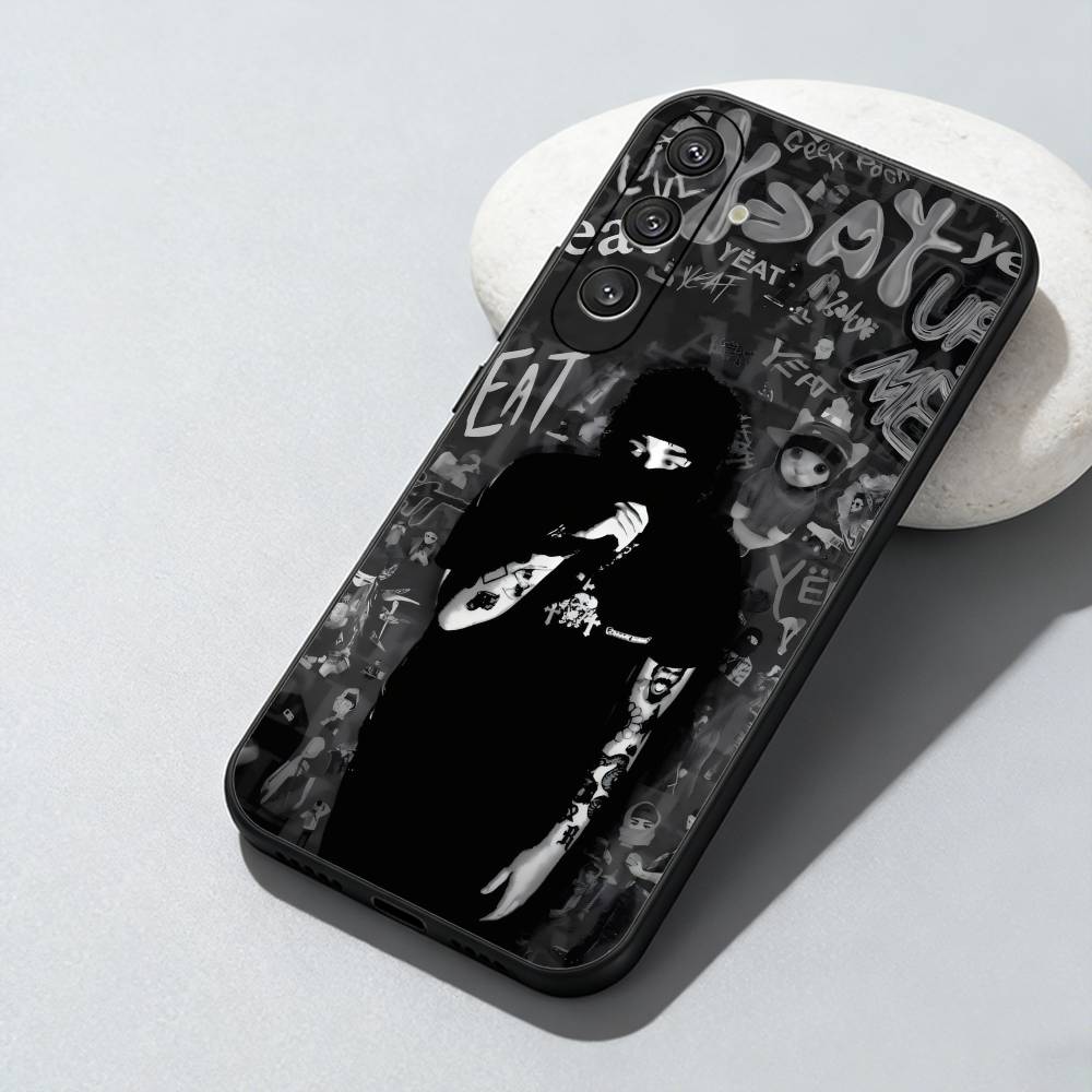 Y-Yeat A-AfterlyfeES Rapper Handyhülle Für Samsung Galaxy A73,A72,A71,A70,A52,A51 Andere Weiche Schwarze Hülle