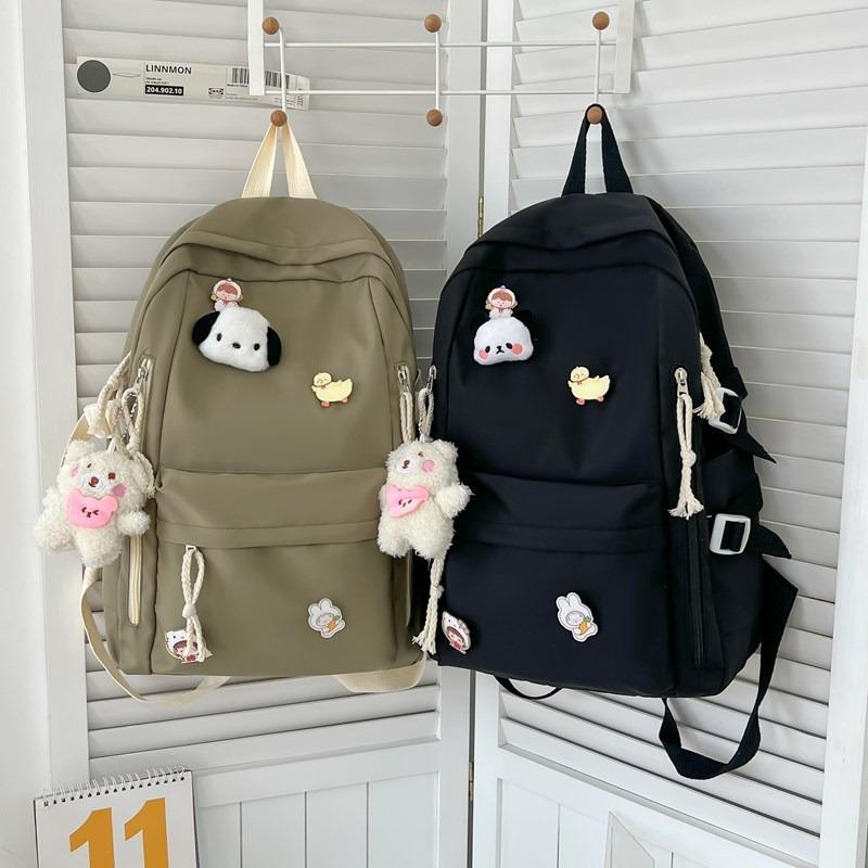 School bag female college student backpack new large capacity junior high school student cute backpack female versatile