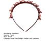 Adjustable Toothed Headband Women Bangs Hairstyle Headband with 8 Small Clip DIY Hairpin Adjustable Weave Bangs Hair Clips