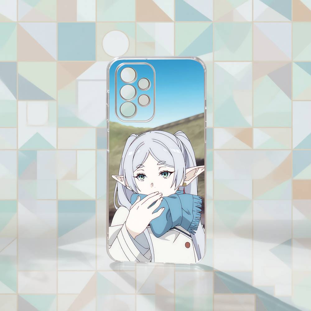 

Frieren Beyond Journey s End Phone Case Transparent Silicone Soft For Samsung S25,S24,S21,S22,S23,S30,Ultra,S20,Plus,Fe Samsung S21Ultra