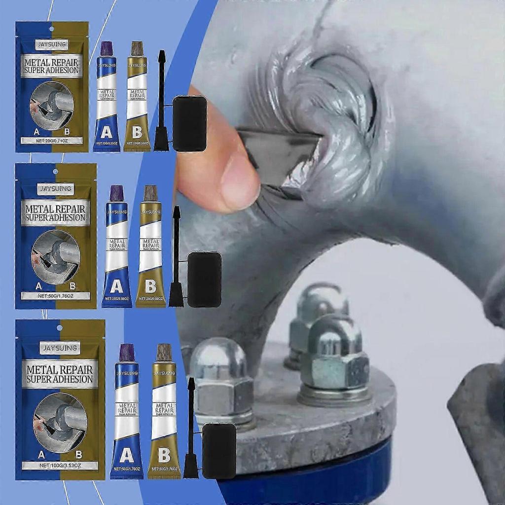 100g High-Temp Epoxy Casting Glue for Metal Bonding , Leak Repair, Deep Penetration , Strong Strength