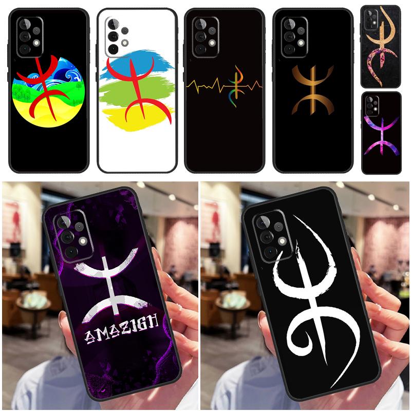 Amazigh Berber Flag For Samsung Galaxy A22 A52 A32 A54 A14 A16 A26 A36 A56 A55 A35 A05 A06 A15 A53 A33 A13 Case
