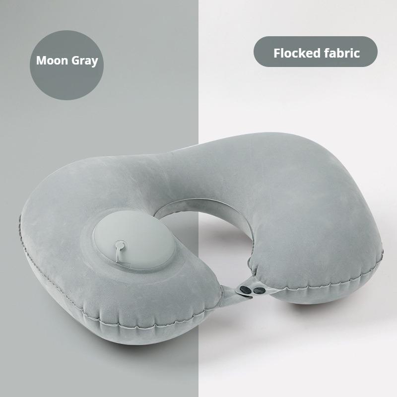 Inflatable  Portable Neck  Inflatable U-shaped Pillow Travel Neck Pillow U-shaped Neck Pillow Outdoor Travel Airplane Pillow