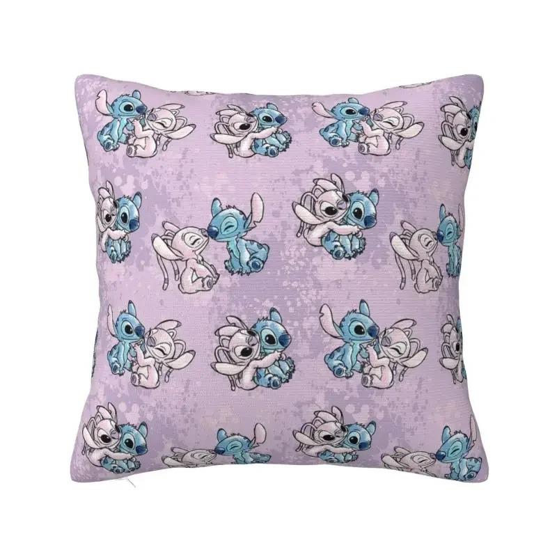 Home Decor Stitch Cartoon Patterns For Cozy Decor Pattern Cushion Cover Suitable For Sofa Bedroom Car Pillow Cover