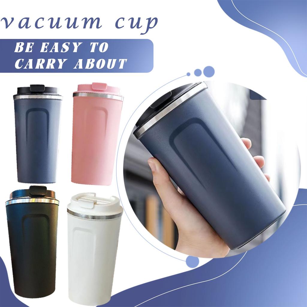 380ml/510ml Stainless Steel Coffee Cup Travel Thermal Mug Leak-Proof Bottle Tea Coffee Mug Vacuum Flask Insulated Cups