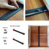 4Pcs Furniture Reinforcement Hardware Drawer Repair Kits Furniture Repair Accessory Bracket Middle Mount Enduring