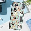 French Bulldog Dog Case For OPPO Reno 11 12 13 13F 12F 11F 8T 7 8 10 Pro OPPO Find X8 Pro X6 X3 X5 Lite Cover