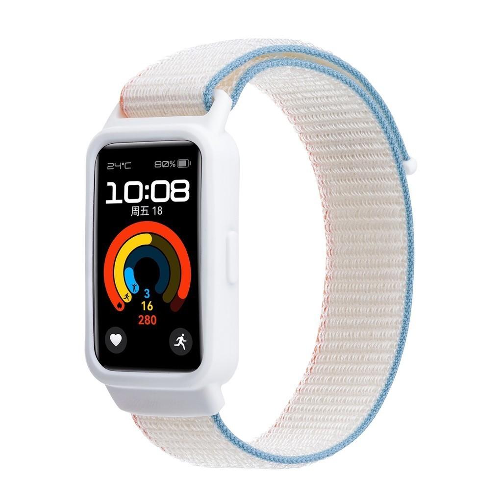 For Huawei Band 9 8 7 Reim Bånd Tilbehør Etui Nylon Løkke Erstatningsbelte Armbånd Sport Armbånd Huawei Band 7 Reim