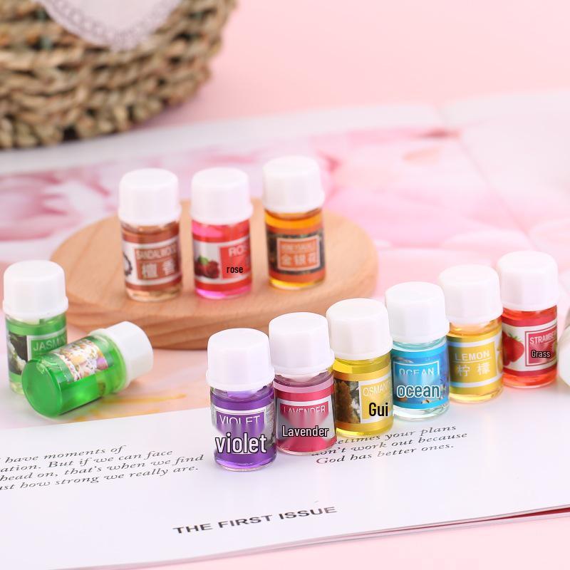 

3 мл Ароматерапевтическая лампа-увлажнитель с растительным цветом и горелка для благовоний с эфирным маслом Jasmine