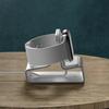 Universelle Ladehalterbasis für Uhren, Lade-Dockingstation aus Aluminiumlegierung für 8-Pin-Smartwatches, Vollständige Serie