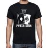 Poker King Ace Spades Diamonds Crown T Shirt Mens Womens Tees Top Tee
