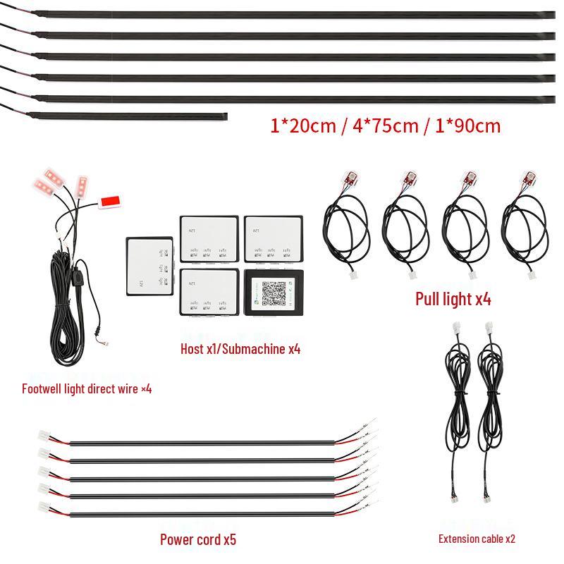 Invisible Ambient Car Instrument & Rhythm Light