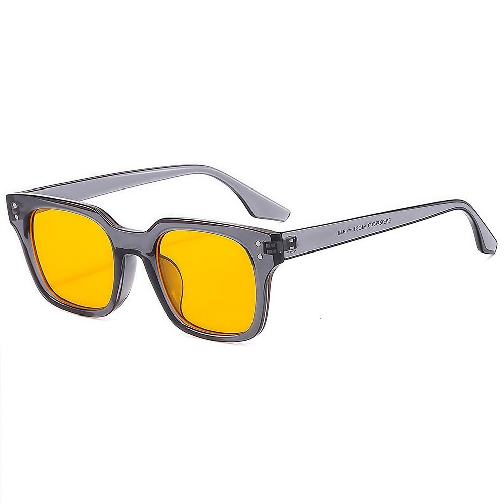 

JYL TS Sunglasses Ellipse Thick Frame Street/3885 B-441 желе bean кольору