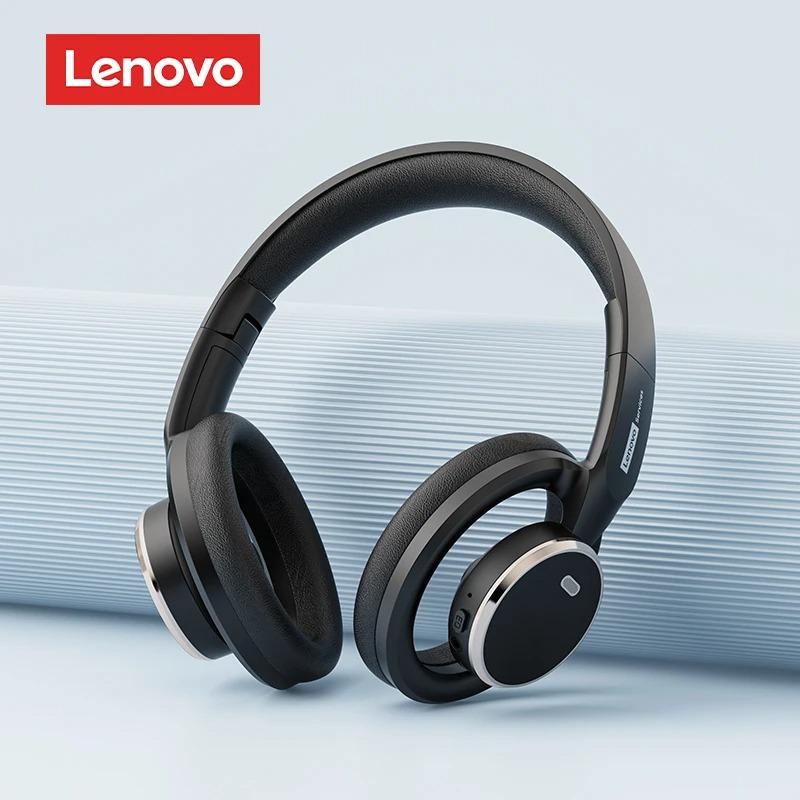 Original Lenovo LS116 Gaming Headset Wireless Bluetooth 6.0 Earphones Surround Noise Foldable Sport Over Ear Headphone With HD Mic New