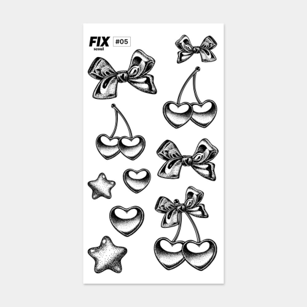 Fixseoul Tint Tattoo Sticker 05