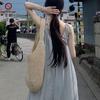 Spring and Summer New Straw Bags Women's Seaside Vacation Beach Bags Shoulder Bags Handmade Large-capacity Tote Bags