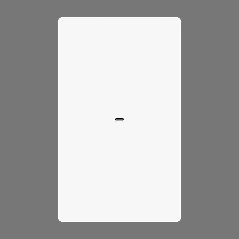 Factory Tuya Intelligent Wall Switch US Standard WiFi 1-4 Gang PC Push Button Lighting Switch APP Timed Control