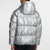 Nike Sportbekleidung Daunenfüllung Kapuzenjacke Wintermantel Herren Oberbekleidung Silber BV4710-096