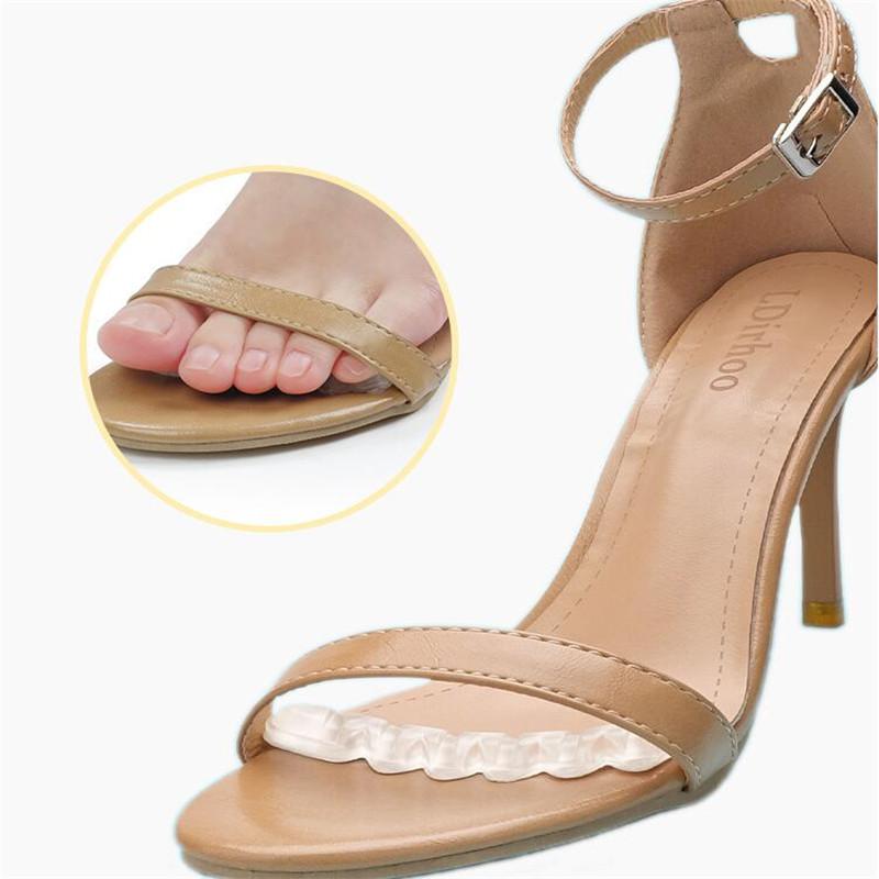 1 Paio Donna Morbido Silicone Gel Onda Antiscivolo Cuscinetto Tacchi Alti Stop Scivolamento Solette Supporto Metatarsale Inserto Cuscinetto Avampiede
