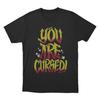 Danhausen You Are Cursed Tshirt Unisex and Women Summer Cotton Y2K Clothing High Quality Fashion Short Sleeve Tops Streetwear