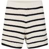 Edited Womens/Ladies Heinke Crochet Stripe Shorts