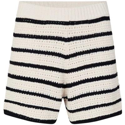 Edited Womens/Ladies Heinke Crochet Stripe Shorts