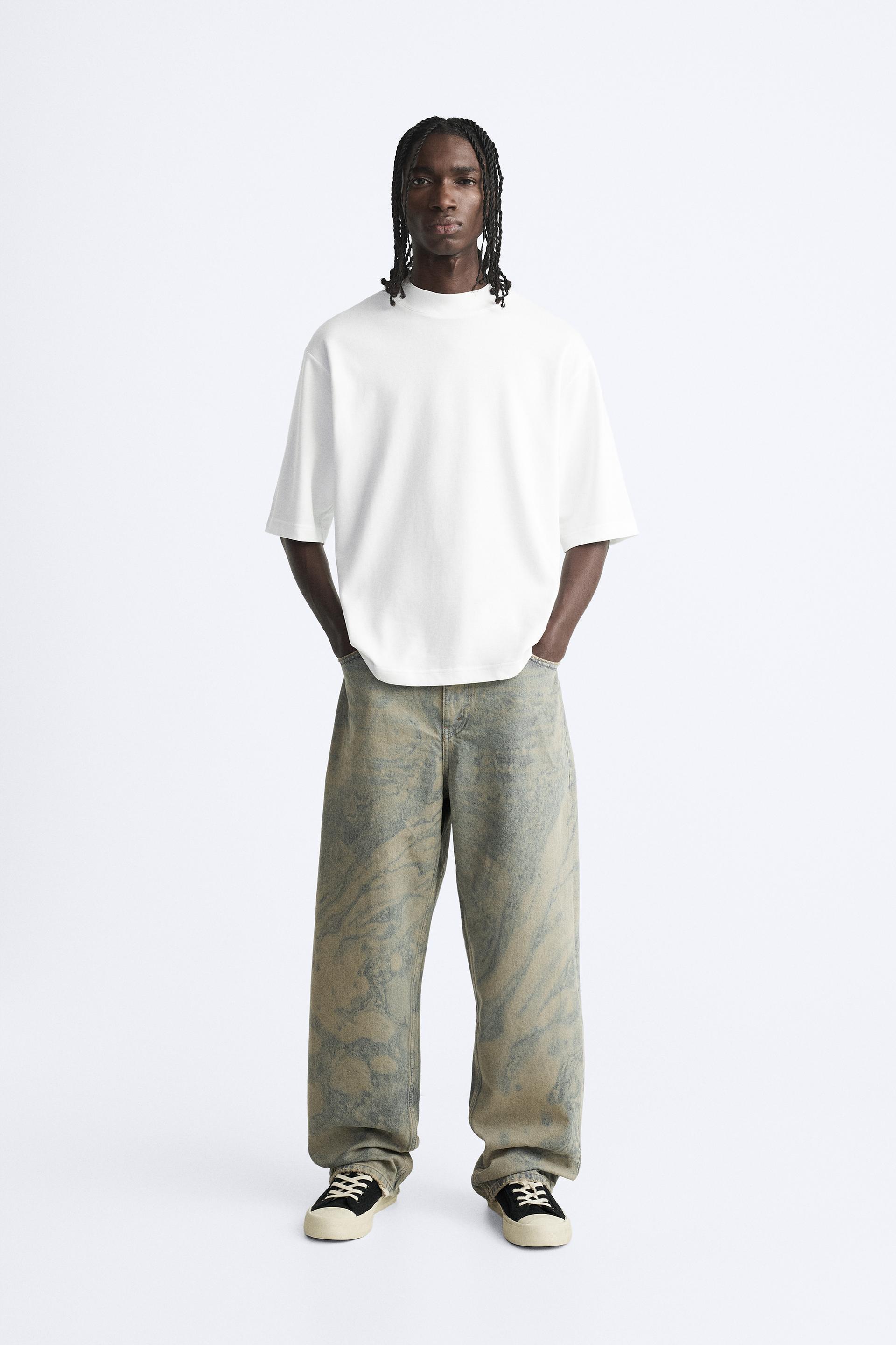 

ДЖИНСЫ С ЛАЗЕРНЫМ ВЫТЯЖЕНИЕМ