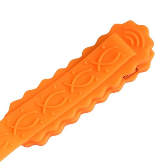 Silicone Bookmark Clip Bright Color Compact Design Portable Unique Book Page Holder Multi-Function Automatic Bookmark