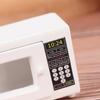 Horno Microondas Miniatura para Casa de Muñecas 1/12 Modelo Accesorio Cocina Hogar Juguetes para Niños