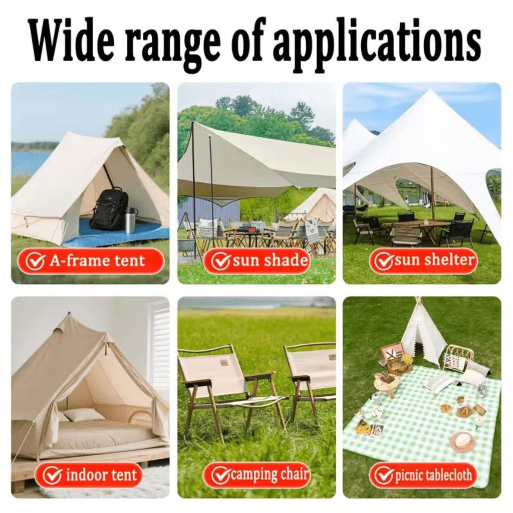 Tent Care Spray 55ml Fabric Cleaner and Stain Remover for Outdoor Tents and Camping Gear Safe for Various Fabrics and Easy To Use Spray Bottle