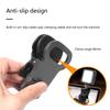 Selfie Light Clip Mount Holder with 1/4 Screw Connectors Attachment Clamp Stand for Monitor Camera Screen LCD Display