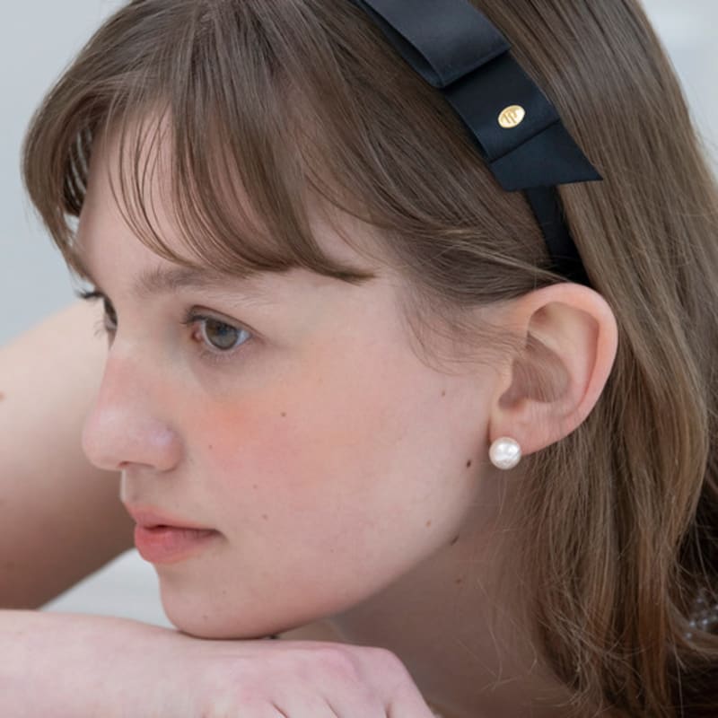 FANTASTIC PLANET Silver 925 Classic Pearl Earrings 8mm, 10mm, 12mm, 14mm, 16mm