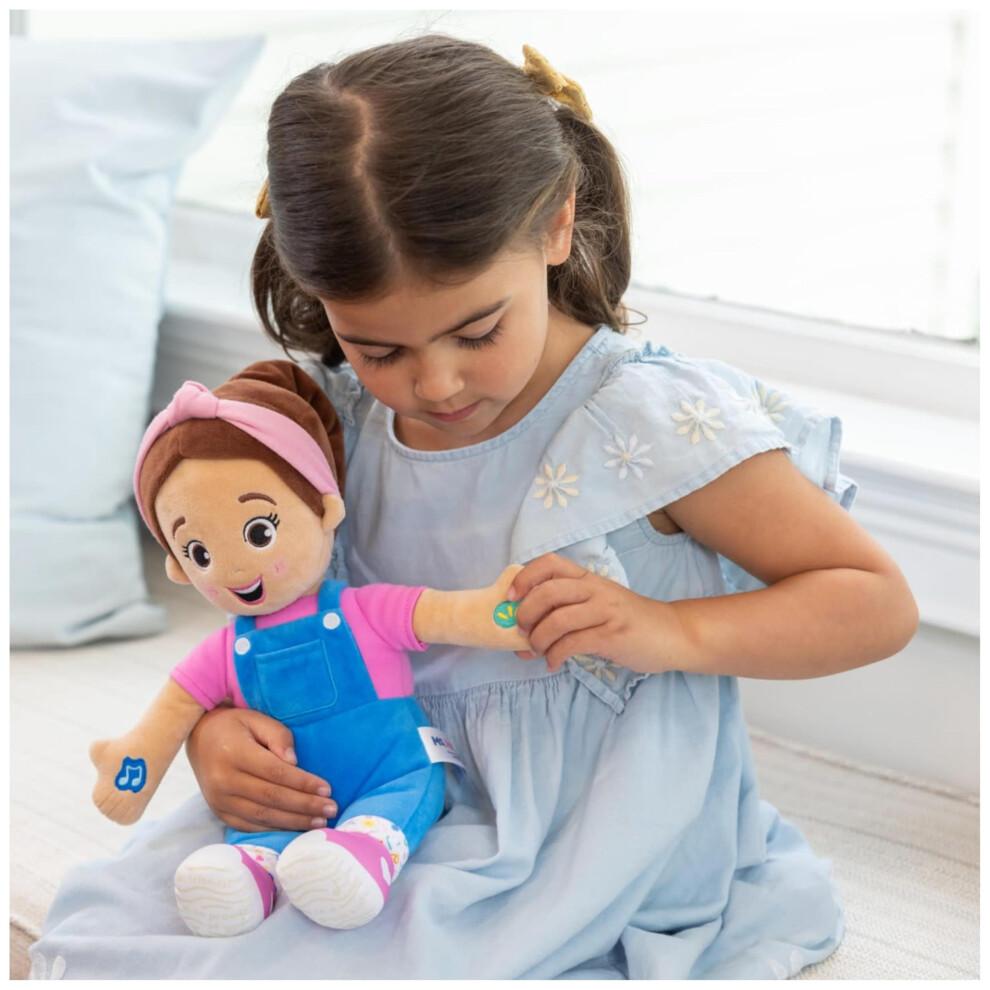 Ms. Rachel Official Speak & Sing Doll, 16? Tall Interactive Toy with 4 Songs & 16+ Phrases, Toddler Toys for Girls & Boys Ages 6 Months to 3+ Years