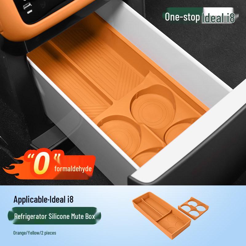 Ideal i6/i8 Refrigerator Silicone Non-slip Mat for Storage and Car Cup Holder Accessories