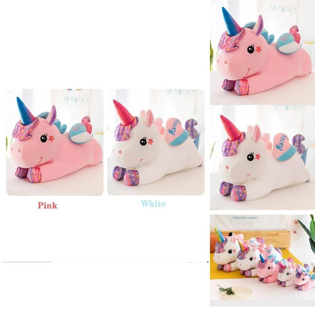 Luxuriously Soft Large Galaxy Unicorn Plush Toy Bed Pillow For Kids And Girls