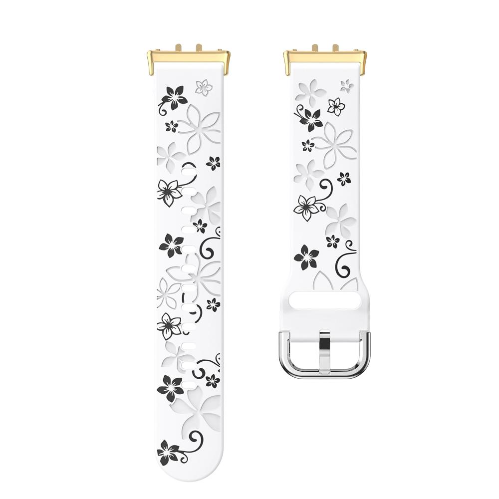 Silikon-Präge-Uhrenarmband für Galaxy Fit3 Wasserdicht und schweißfest Weich und bequem Sport-Uhrenarmband für Galaxy Fit3