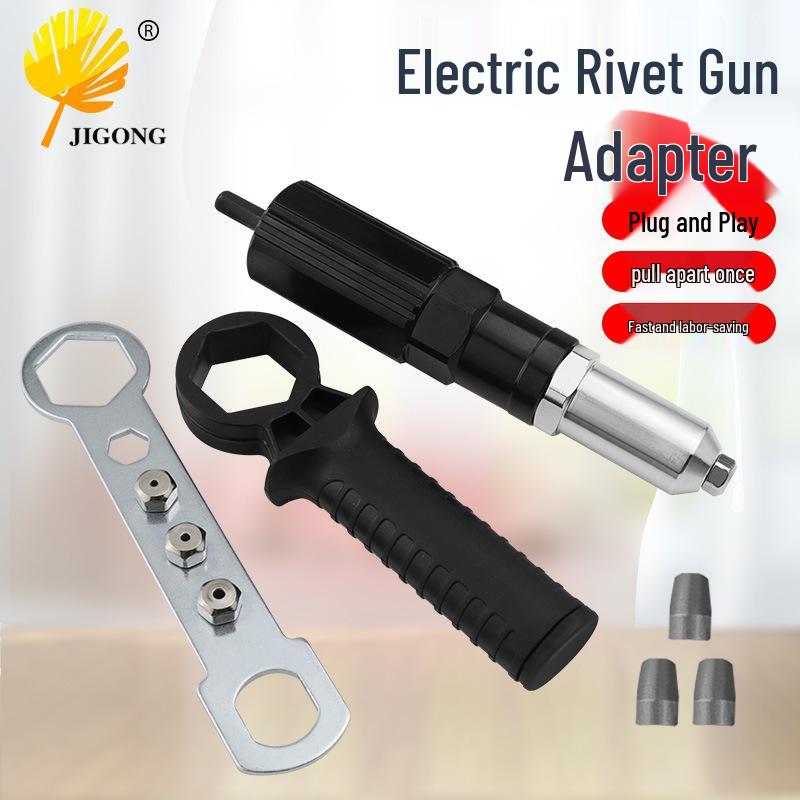 Electric Rivet Drill Adapter Conversion Kit
