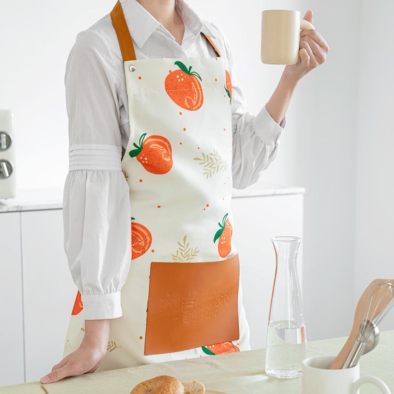 Clearance, Apron, Home Kitchen, Good Luck, Waterproof Creative Women'S Overalls, Cute Cooking, Restaurant Waist