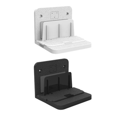 Strong Bearing Office Adjustable Angle Wall Mounted Durable Within 3.7cm Support Rack Stand Easy Install Holder for Home Office