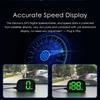 Car HUD Car HeadUp Display Car Global Position System Speedometer Digital Display Speed Meter Electronic Accessories For All Car