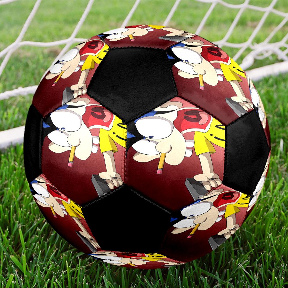 Jeffy Theme Size 5 Soccer Ball, Suitable for Both Indoor and Outdoor Matches, a Gift Suitable for Everyone.